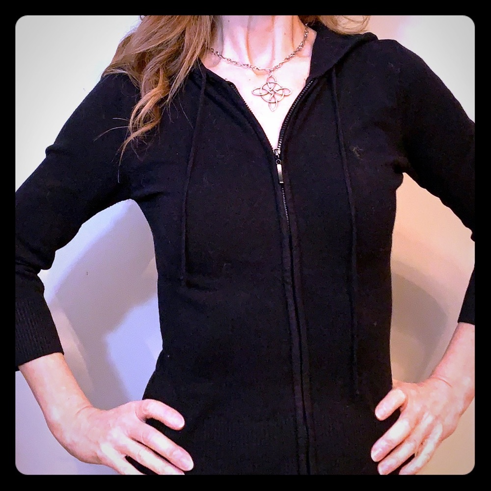 Urban Behaviour fine knit hooded cardigan Small
